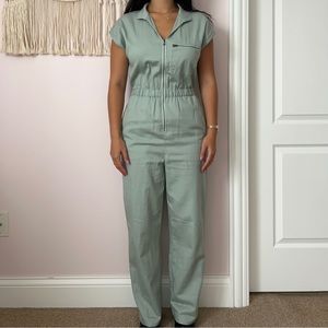 NWT Madewell Short-Sleeve Coverall Jumpsuit 🐚